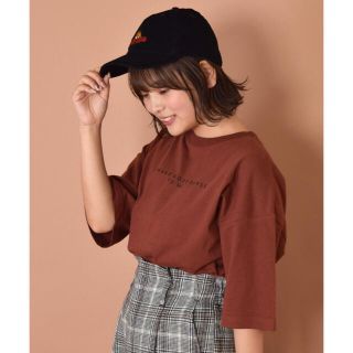 ダブルクローゼット(w closet)のwcloset  クルーネックロゴTee(Tシャツ/カットソー(半袖/袖なし))