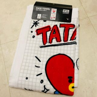 ボウダンショウネンダン(防弾少年団(BTS))の新品　BT21 タオル　タタ(タオル)