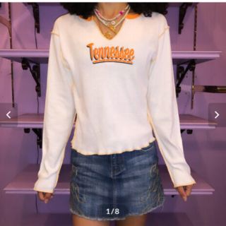 ヒステリックグラマー(HYSTERIC GLAMOUR)の00s Design Mini Tops(カットソー(長袖/七分))