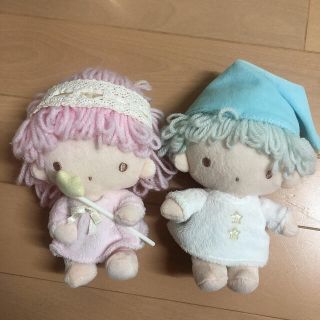 リトルツインスターズ(リトルツインスターズ)のリトルツインスターズ　ぬいぐるみ　毛糸　キキララ(ぬいぐるみ)