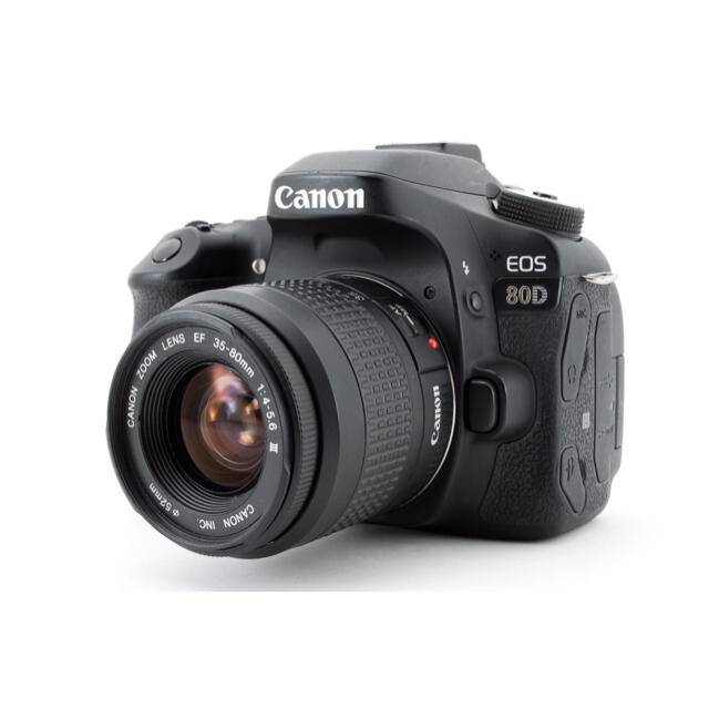 保証付　キャノン Canon EOS 80Dレンズセット