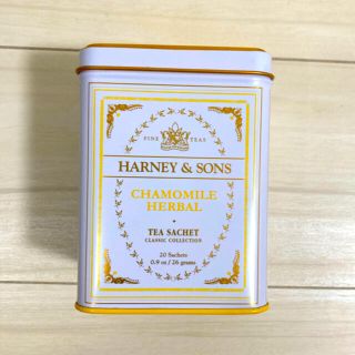 HARNEY & SONS 紅茶缶　カモミール空き缶(茶)