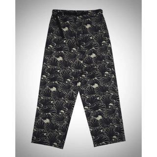 ワコマリア(WACKO MARIA)のLOCO MOSQUITO GAKKIN LOTUS TROUSERS 黒蓮葉(その他)