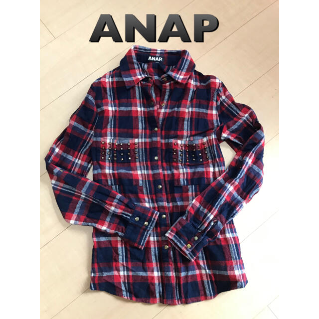 ANAP(アナップ)のANAP チェック　シャツ　 レディースのトップス(シャツ/ブラウス(長袖/七分))の商品写真