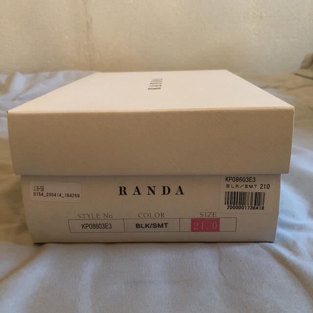RANDA(ランダ)のなつ様専用　ランダ　RANDA 黒パンプス スムースブラック　21cm レディースの靴/シューズ(ハイヒール/パンプス)の商品写真