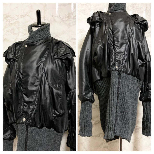 Vivienne Westwood(ヴィヴィアンウエストウッド)の【タグ付き極美品】VW ANGLOMANIA パイレーツロゴ ボマージャケット レディースのジャケット/アウター(ミリタリージャケット)の商品写真