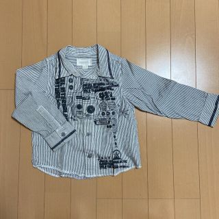 ディーゼル(DIESEL)のDIESEL KIDS 長袖シャツ ストライプ 90 95 100 105(Tシャツ/カットソー)