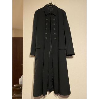 ヨウジヤマモト(Yohji Yamamoto)のウールギャバナポレオンコート(チェスターコート)