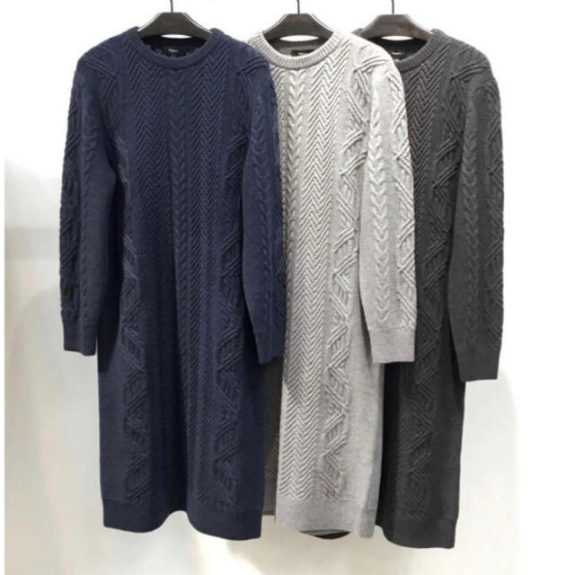 Theory 19AW ロングニットワンピース