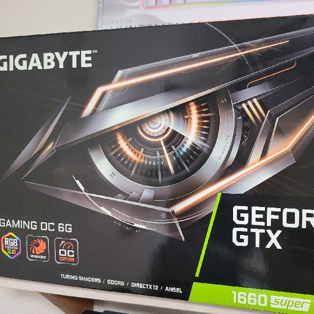 PCパーツgigabyte GTX1660super