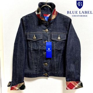 バーバリーブルーレーベル(BURBERRY BLUE LABEL)のBLUE LABEL  ブルーレーベル  デニムジャケット 38(Gジャン/デニムジャケット)