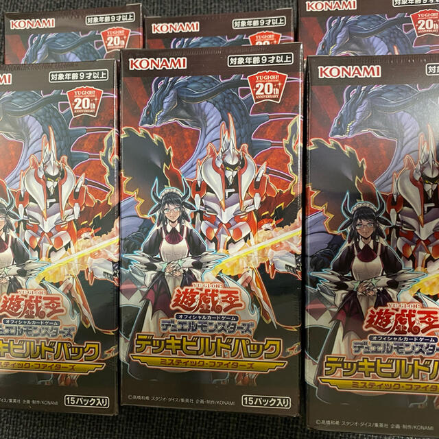 遊戯王 ミスティックファイターズ 未開封 6BOXセット