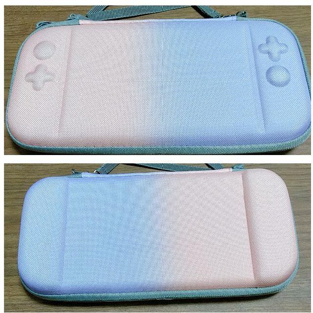 Nintendo Switch ハードケース ストラップ付き ピンクパープル エンタメ/ホビーのゲームソフト/ゲーム機本体(その他)の商品写真