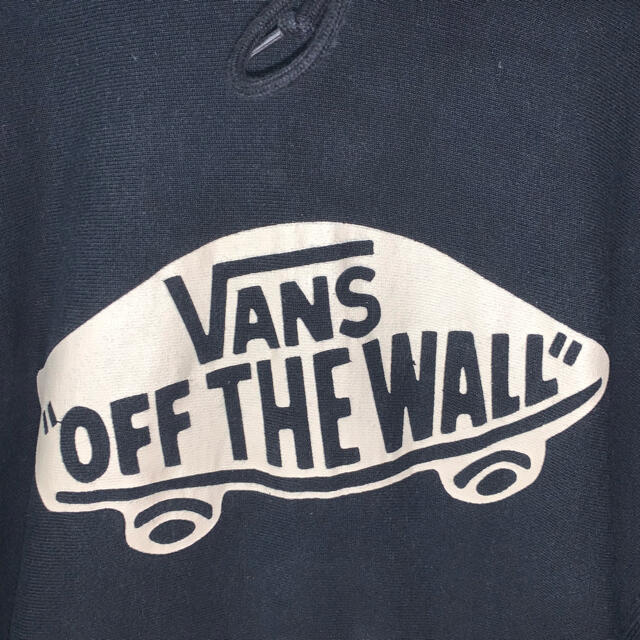 VANS(ヴァンズ)の90s バンズ　vans プルオーバースエットパーカー　デカロゴ　スケボー メンズのトップス(パーカー)の商品写真