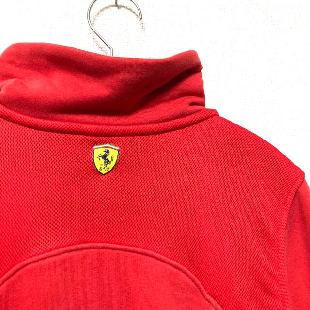 PUMA(プーマ)の【美品】PUMA Ferrari コラボ　スウェット ジャージ　フェラーリ レディースのトップス(トレーナー/スウェット)の商品写真