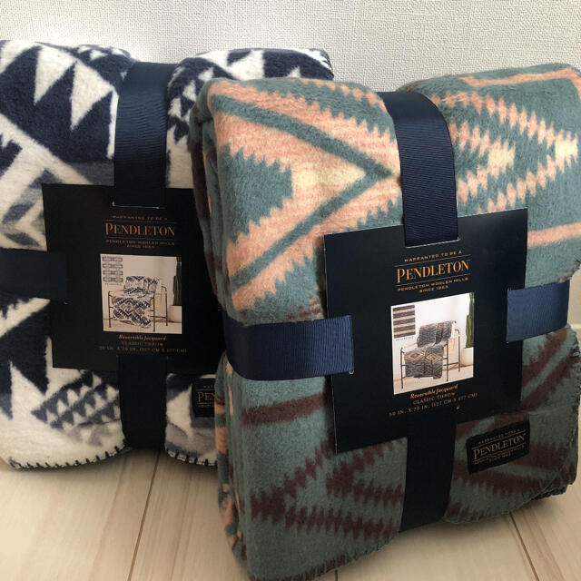 【新品未使用】2枚セット リバーシブル PENDLETON ブランケット