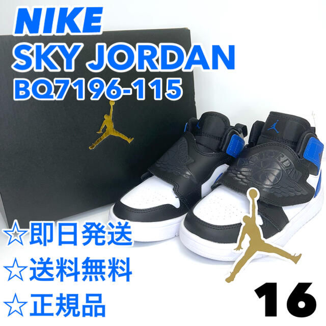 【新品】NIKE SKY JORDAN 1 (TD) BQ7196-115