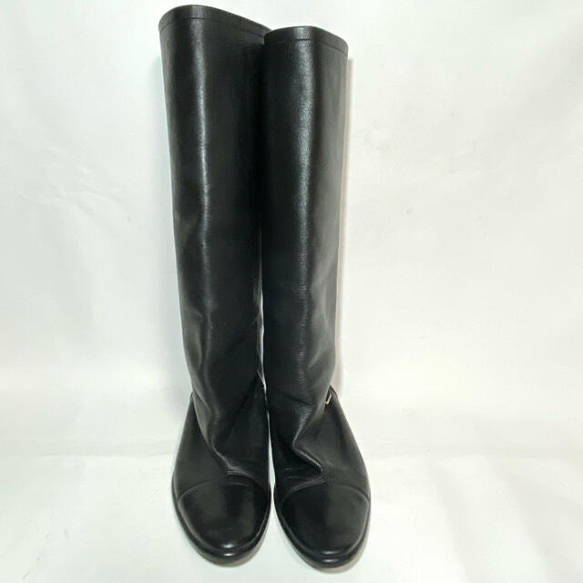 UNBILICAL - UNBILICAL アンビリカル ロングブーツ レザー 23.5cmの ...
