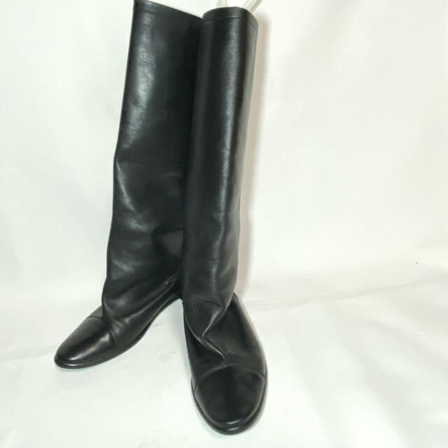 UNBILICAL - UNBILICAL アンビリカル ロングブーツ レザー 23.5cmの ...