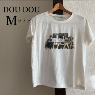 ドゥドゥ(DouDou)の【 used】DOU DOU 白Tシャツ(Tシャツ(半袖/袖なし))