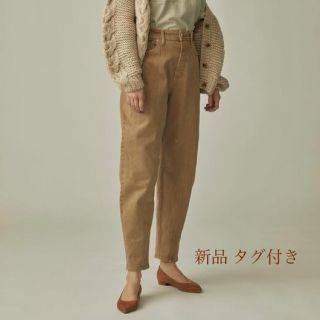 ヤヌーク(YANUK)の新品タグ付☆YANUK バレルレッグス(セピア)size25 S〜Mサイズの方に(デニム/ジーンズ)