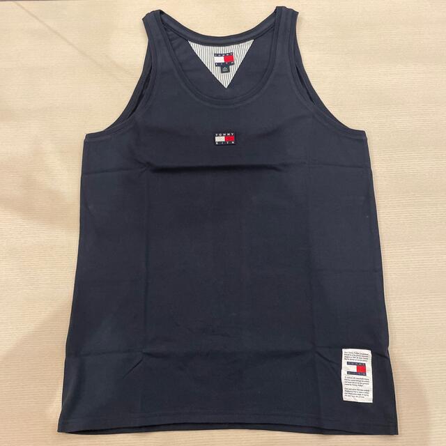 TOMMY(トミー)の＊美品tommy× kith コラボ　タンクトップ　ネイビー　XS＊ メンズのトップス(タンクトップ)の商品写真