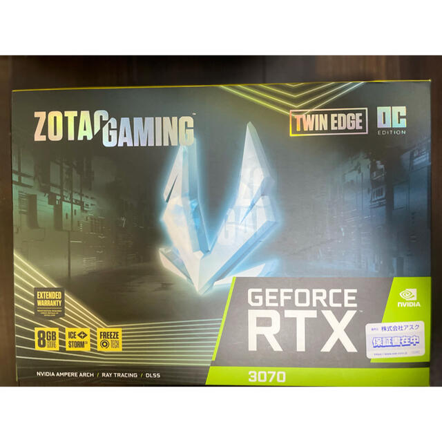 ZOTAC GAMING RTX3070 TWIN EDGE OC 非LHR