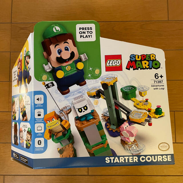 Lego(レゴ)の【限定特典付き】レゴ ルイージ と ぼうけんのはじまり ～ スターターセット キッズ/ベビー/マタニティのおもちゃ(積み木/ブロック)の商品写真