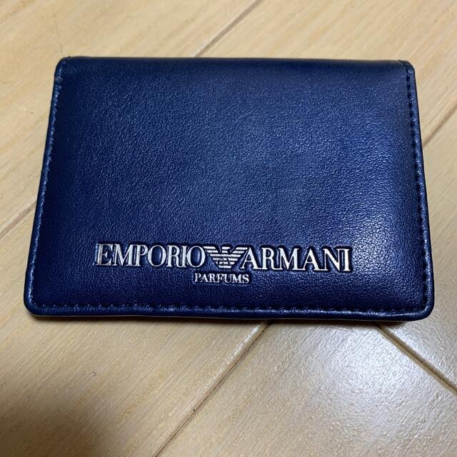 Emporio Armani(エンポリオアルマーニ)のカードケース メンズのファッション小物(名刺入れ/定期入れ)の商品写真