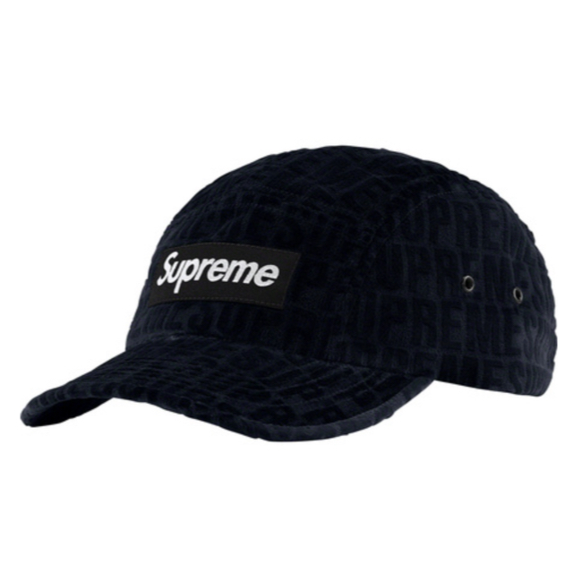 Supreme(シュプリーム)のVelvet Pattern Camp Cap メンズの帽子(その他)の商品写真