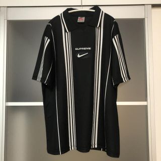 シュプリーム(Supreme)のNIKE×supreme Jewel Stripe Soccer Jersey(ポロシャツ)