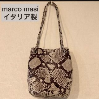 トゥモローランド(TOMORROWLAND)のmarco masi マルコマージ パイソン　巾着(ハンドバッグ)