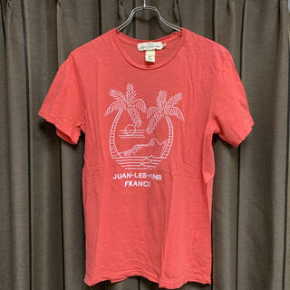 エイチアンドエム(H&M)の【半年着用】H&M エイチアンドエム 半袖 Tシャツ カラー RED サイズM(Tシャツ/カットソー(半袖/袖なし))