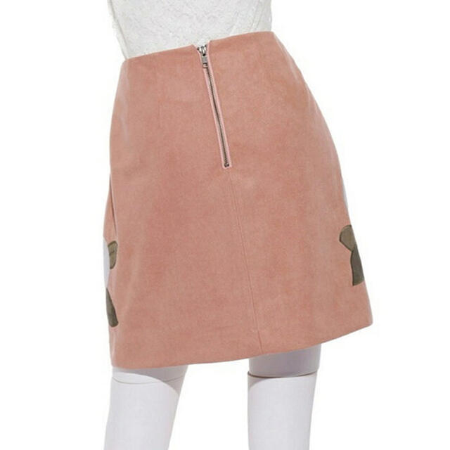 Lily Brown(リリーブラウン)のLily Brown リリーブラウン フラワー台形スカート レディースのスカート(ミニスカート)の商品写真
