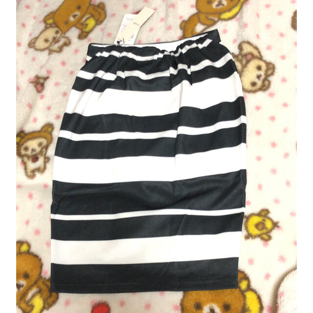 RESEXXY(リゼクシー)の♡新品未使用♡RESEXXY♡ボーダーペンシルスカート♡ レディースのスカート(ひざ丈スカート)の商品写真
