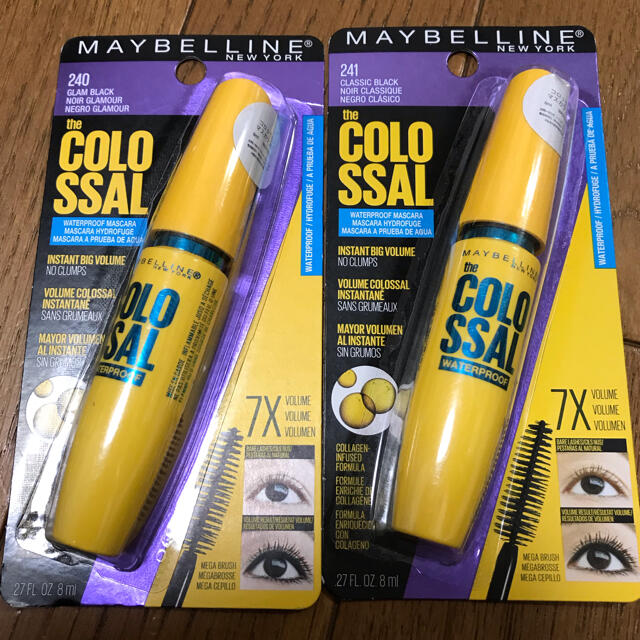 MAYBELLINE メイベリン コロッサル マスカラ の通販 by Layla メイベリン マスカラ コロッサル 2本