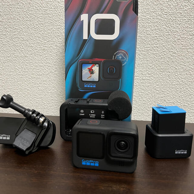 Gopro Hero 10 サブスク付　メディアモジュラー+バッテリー　セット