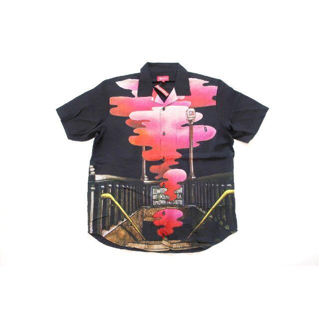 M)Supreme The Velvet Undergroundレーヨンシャツ黒 保障できる 49.0