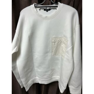 プラステ(PLST)のSALE【PLST】白　トップス　メンズ　ゆったり　XLサイズ　ユニセックス(Tシャツ/カットソー(七分/長袖))