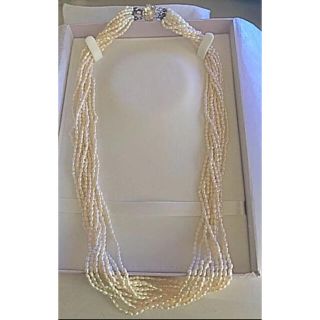 未使用 ケシパール ネックレス 10連 豪華⭐️三越 の通販 by 購入