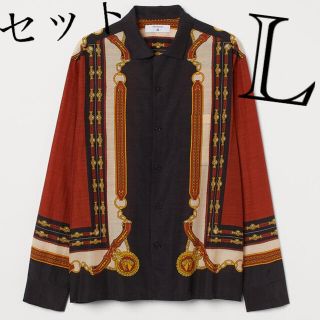 トーガ(TOGA)の【新品・タグ付き】H&M TOGA リゾートシャツ & UNIQLO U シャツ(シャツ)