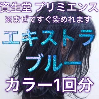 シセイドウ(SHISEIDO (資生堂))の資生堂プリミエンス エキストラブルー 1回分 (カラーリング剤)