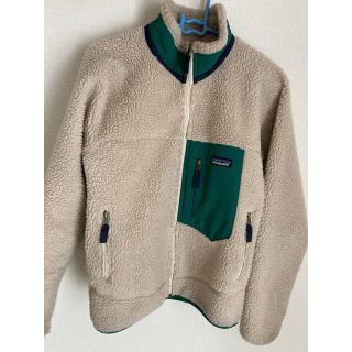 パタゴニア(patagonia)の最終価格　パタゴニア　レトロX ナチュラル×グリーン　XSサイズ(ブルゾン)