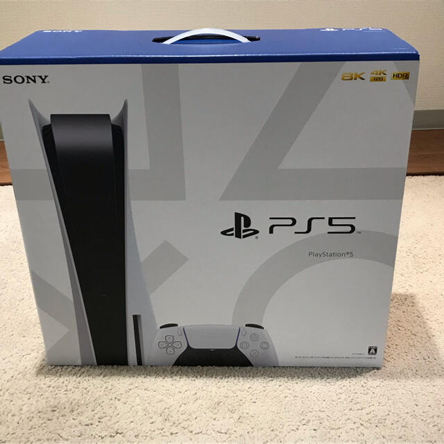 話題の人気 SONY 新品未開封PlayStation5本体［PS5］ディスクドライブ搭載モデル - 家庭用ゲーム機本体
