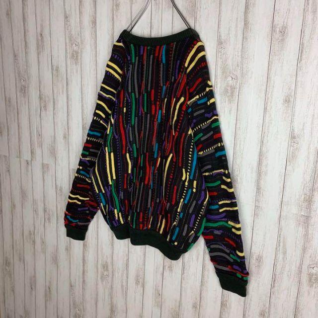 COOGI(クージー)の【最高デザイン】クージー☆ 立体 編込み 3Dニット 即完売モデル 希少デザイン メンズのトップス(ニット/セーター)の商品写真