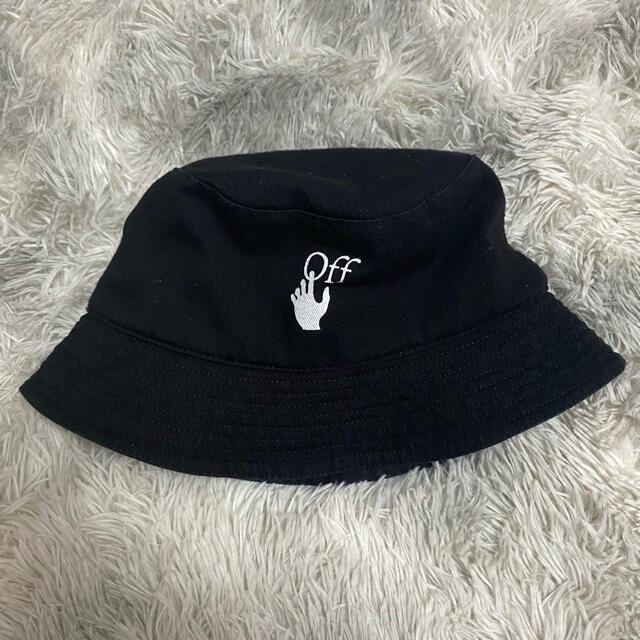 ハット OFF-WHITE - off-white バケットハット の通販 by GD｜オフホワイトならラクマ ⅾしました - www