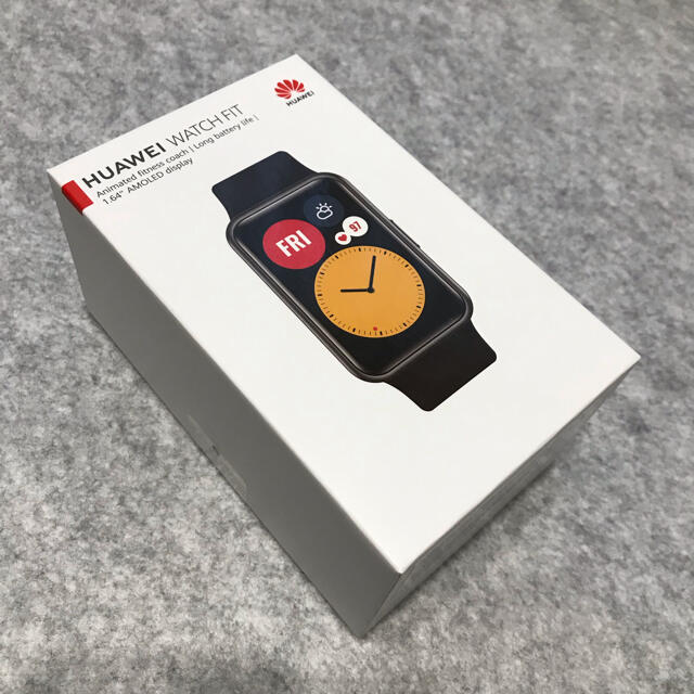 【新品・未開封】HUAWEI Watch fit グラファイトブラック | フリマアプリ ラクマ