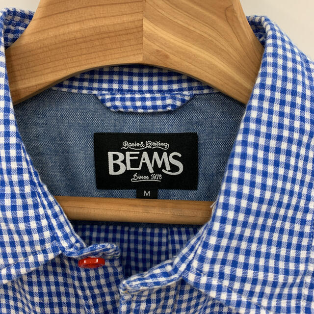 BEAMS(ビームス)のBEAMS  ビームス  ギンガムチェック　シャツ　  メンズのトップス(シャツ)の商品写真