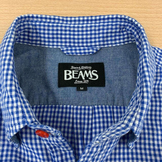 BEAMS(ビームス)のBEAMS  ビームス  ギンガムチェック　シャツ　  メンズのトップス(シャツ)の商品写真