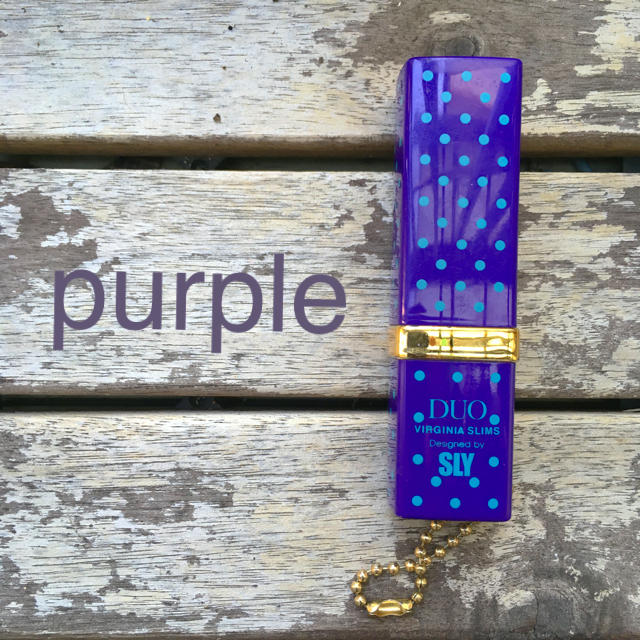 SLY(スライ)のSLY×DUOリップスティック型ライター purple メンズのファッション小物(タバコグッズ)の商品写真